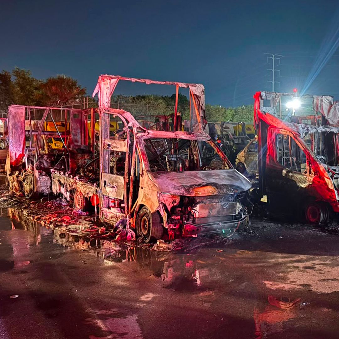Incendio Consume Más de 20 Unidades Repartidoras en Bodega de Matamoros